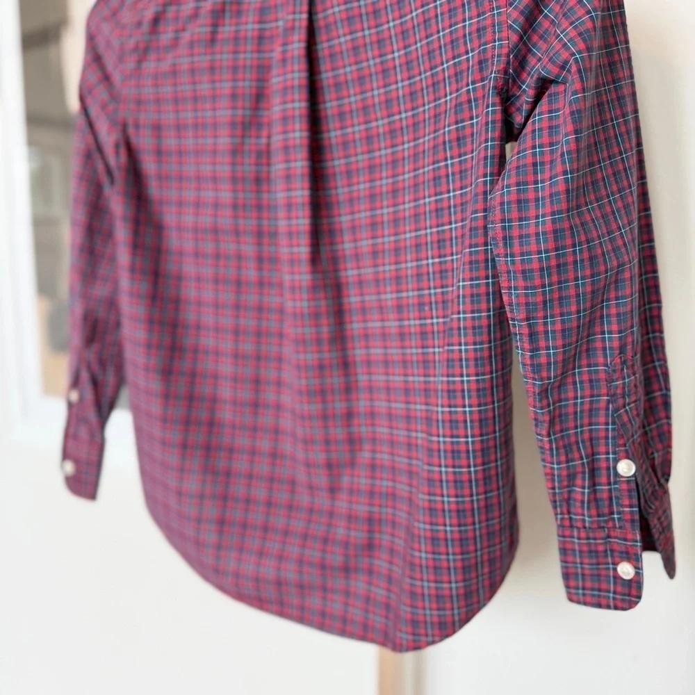 Ralph Lauren Boy’s Plaid Button-Down Shirt Multicolor Size S Casual Cotton